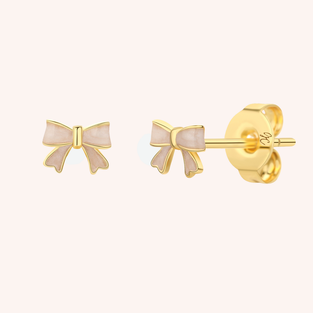 Mika Bow Studs